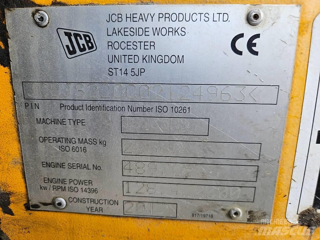 JCB 235 HD Pelle sur chenilles