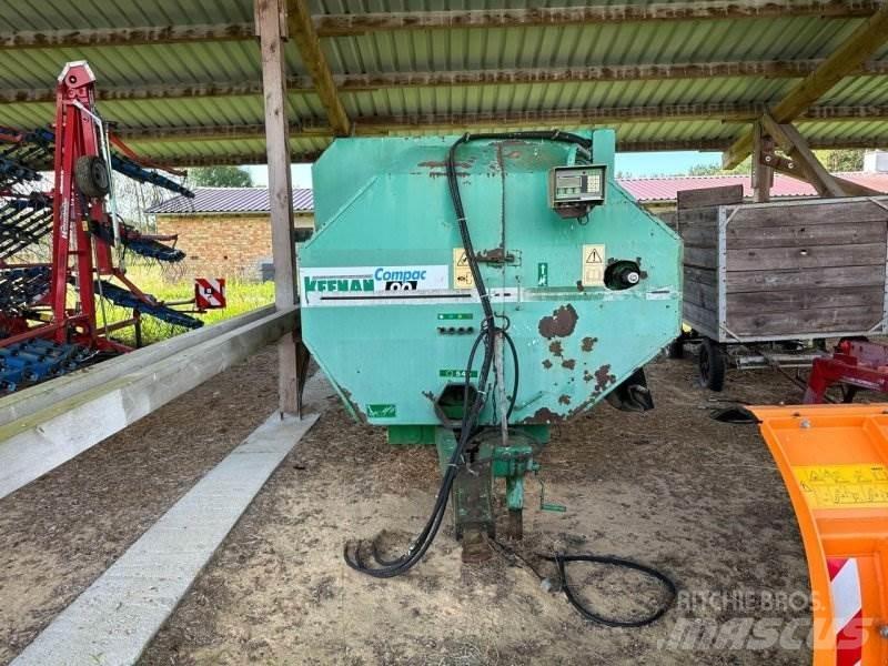 Keenan Compac 90 Vis sans fin, trémie et ventilateur