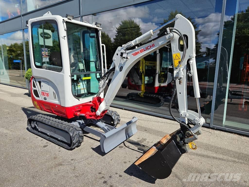 Takeuchi TB 216 Mini pelle < 7t