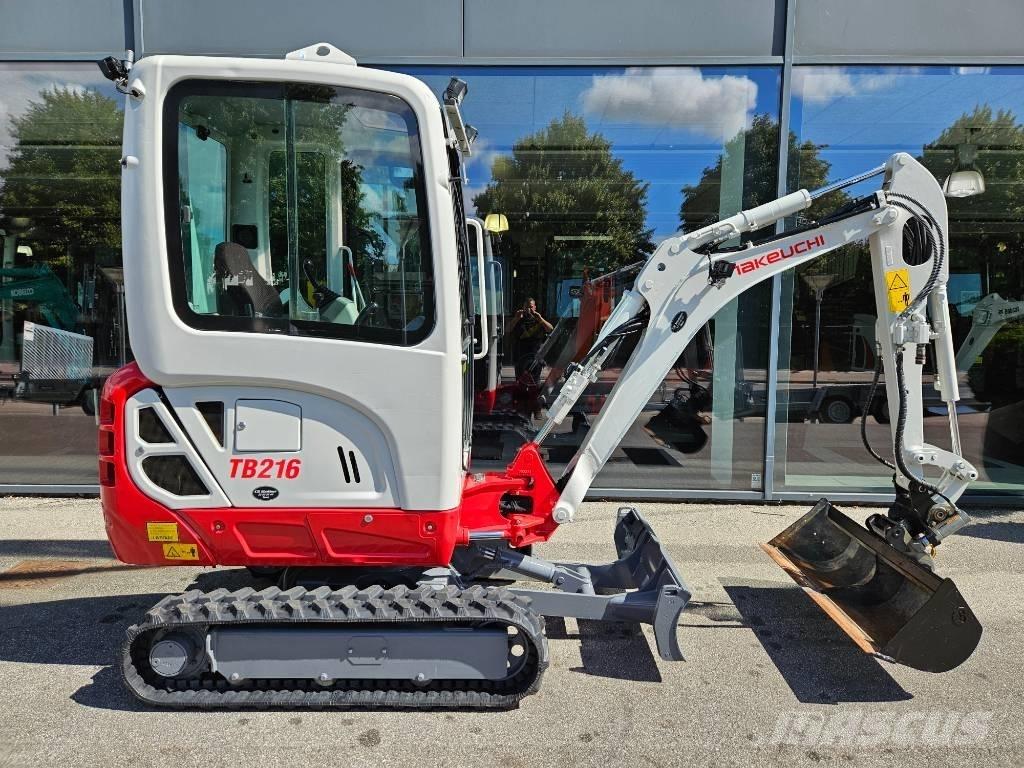 Takeuchi TB 216 Mini pelle < 7t
