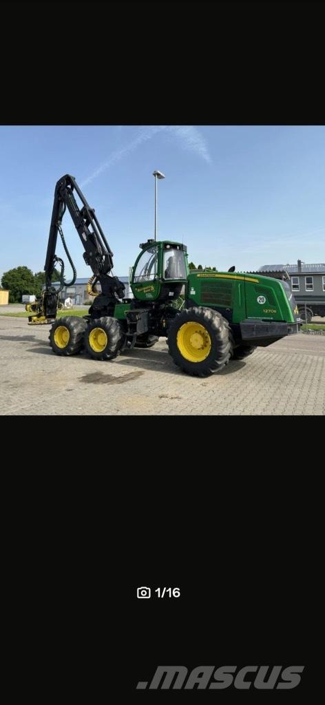 John Deere 1270E Abatteuse