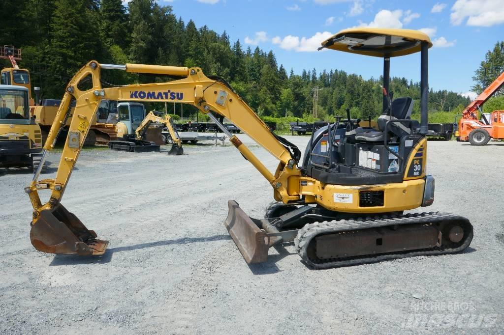 Komatsu PC 30 MR-3 Mini pelle < 7t