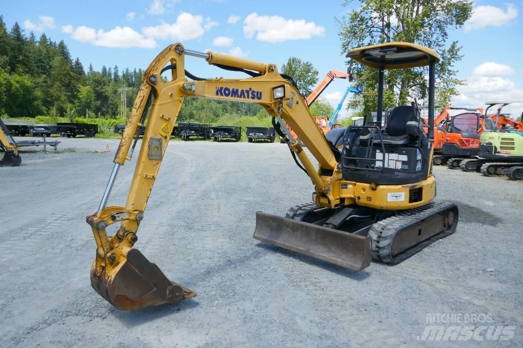 Komatsu PC 30 MR-3 Mini pelle < 7t