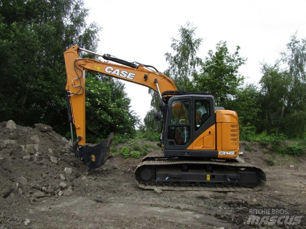CASE CX 145 D SR Pelle sur chenilles