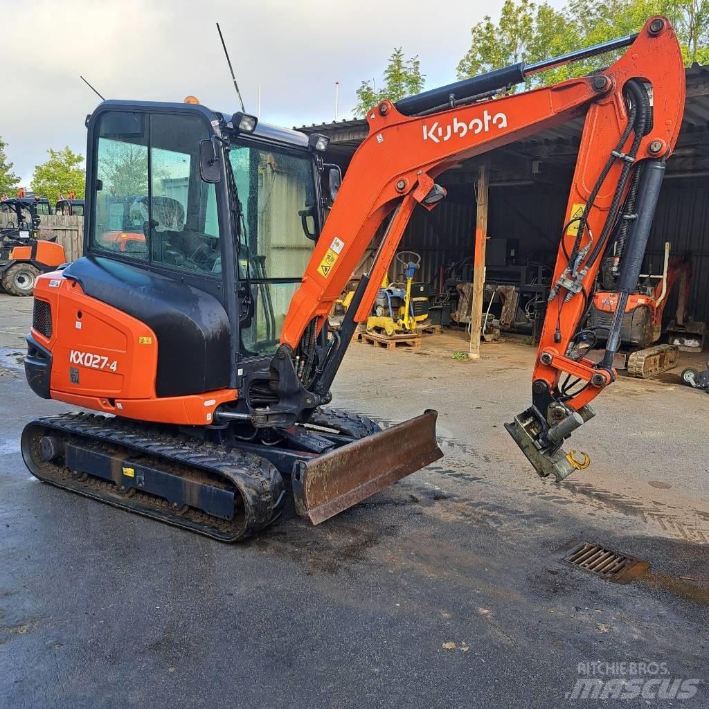 Kubota KX 027-4 Mini pelle < 7t