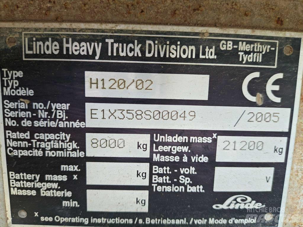 Linde H 120 Chariots diesel
