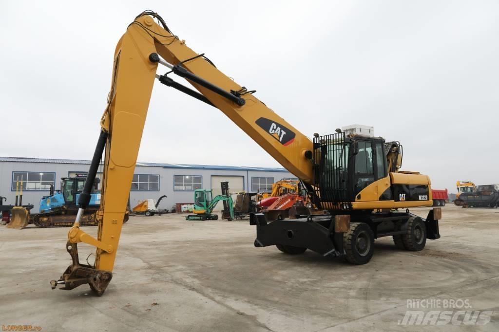CAT M 322 D Pelle à déchets