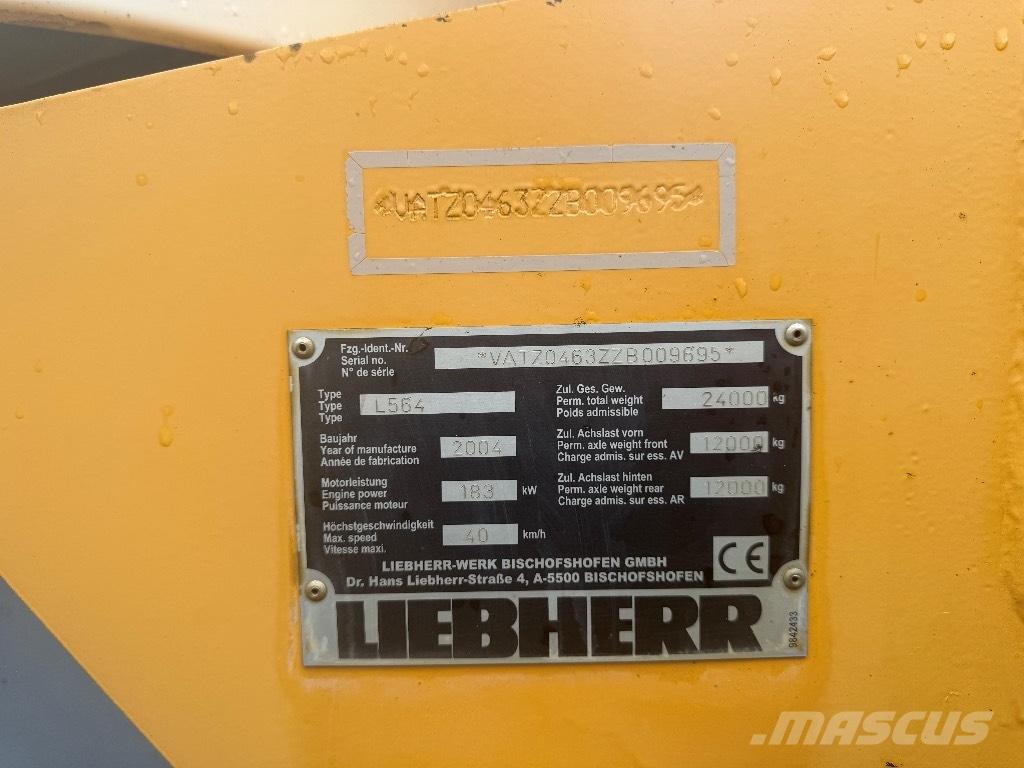 Liebherr L 564 Chargeuse sur pneus
