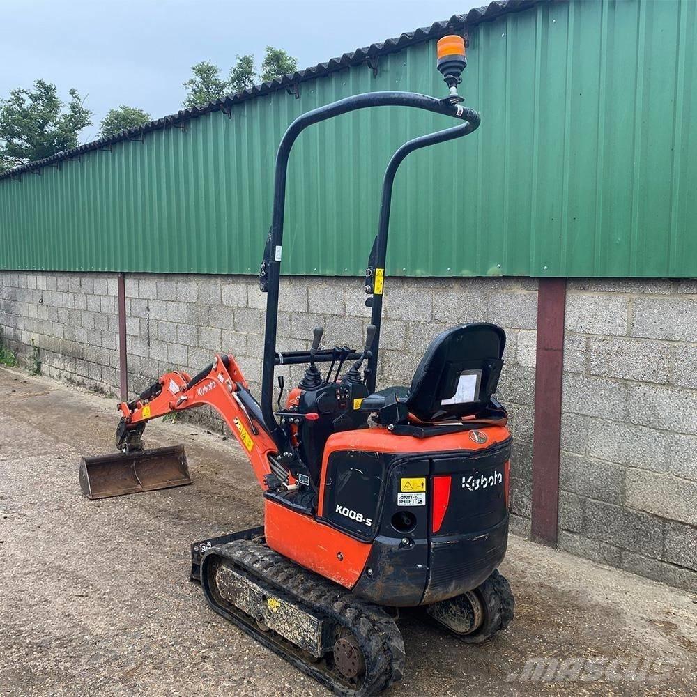 Kubota K 008-5 Mini pelle < 7t