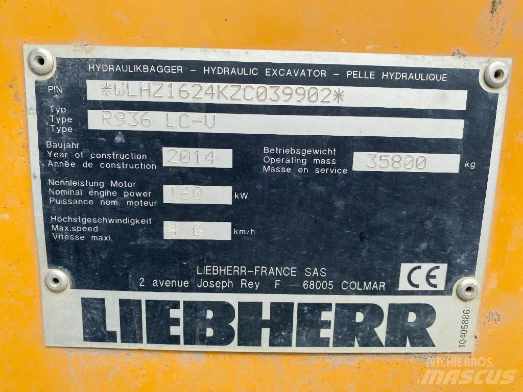 Liebherr R 936 LC Pelle sur chenilles