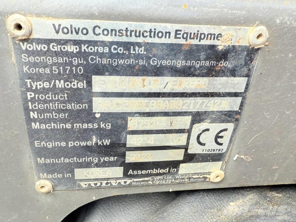 Volvo ECR 88 D PRO Mini pelle 7t-12t