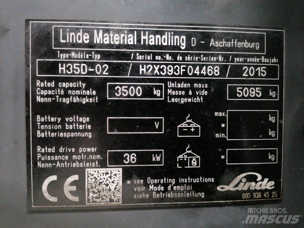 Linde H35D-02 Chariots diesel
