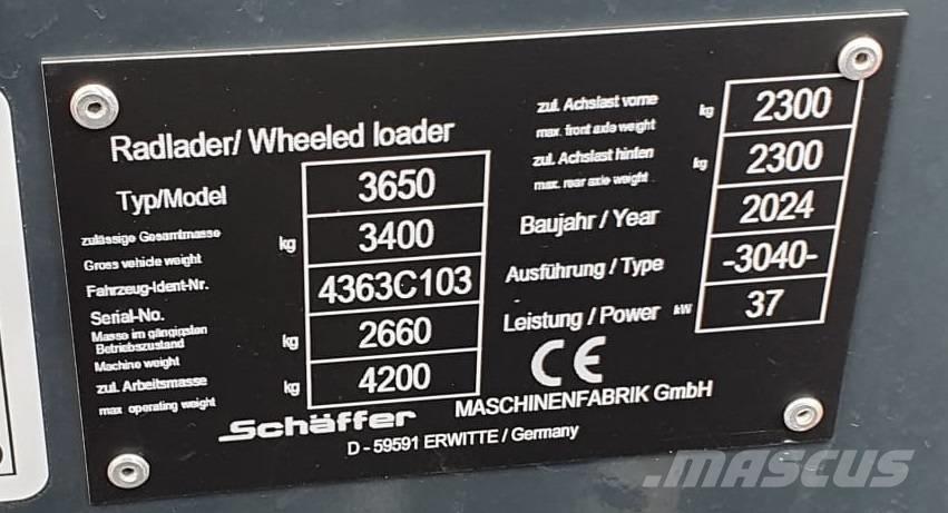 Schäffer 3650 Mini chargeuse