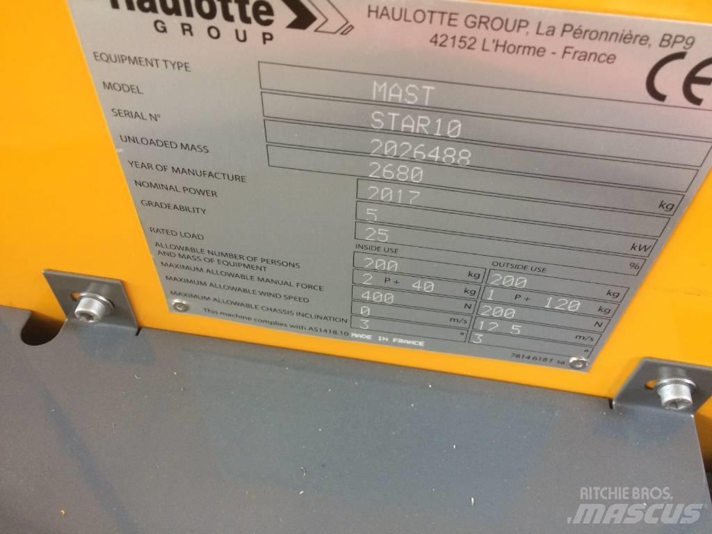 Haulotte Star 10 Mât vertical