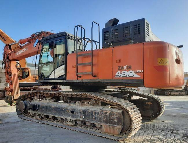Hitachi ZX 490 Pelle sur chenilles