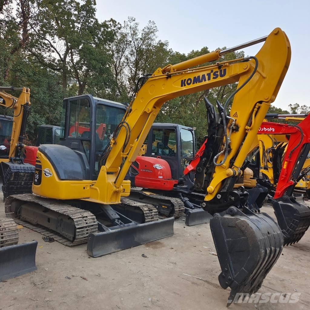 Komatsu PC 55 MR Mini pelle < 7t