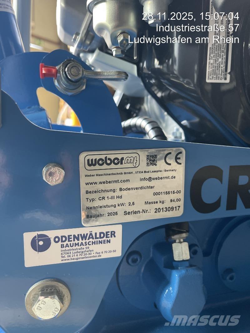 Weber CR1-III Hd Plaque vibrante