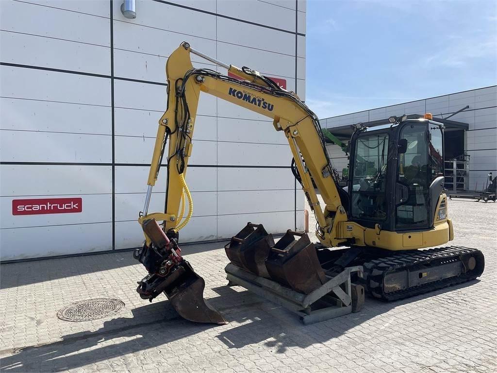 Komatsu PC55MR-5 Pelle sur pneus