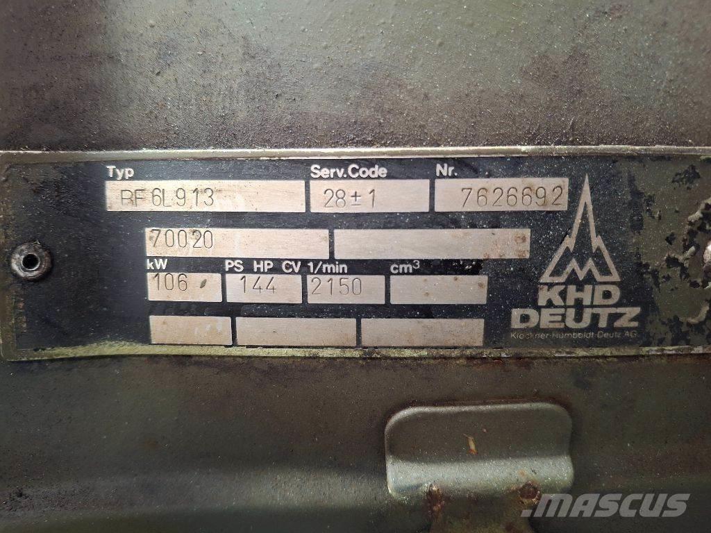 Deutz BF6L913 Moteur