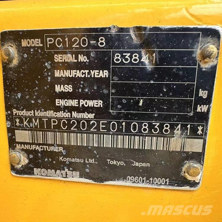Komatsu PC 120-8 Pelle sur chenilles