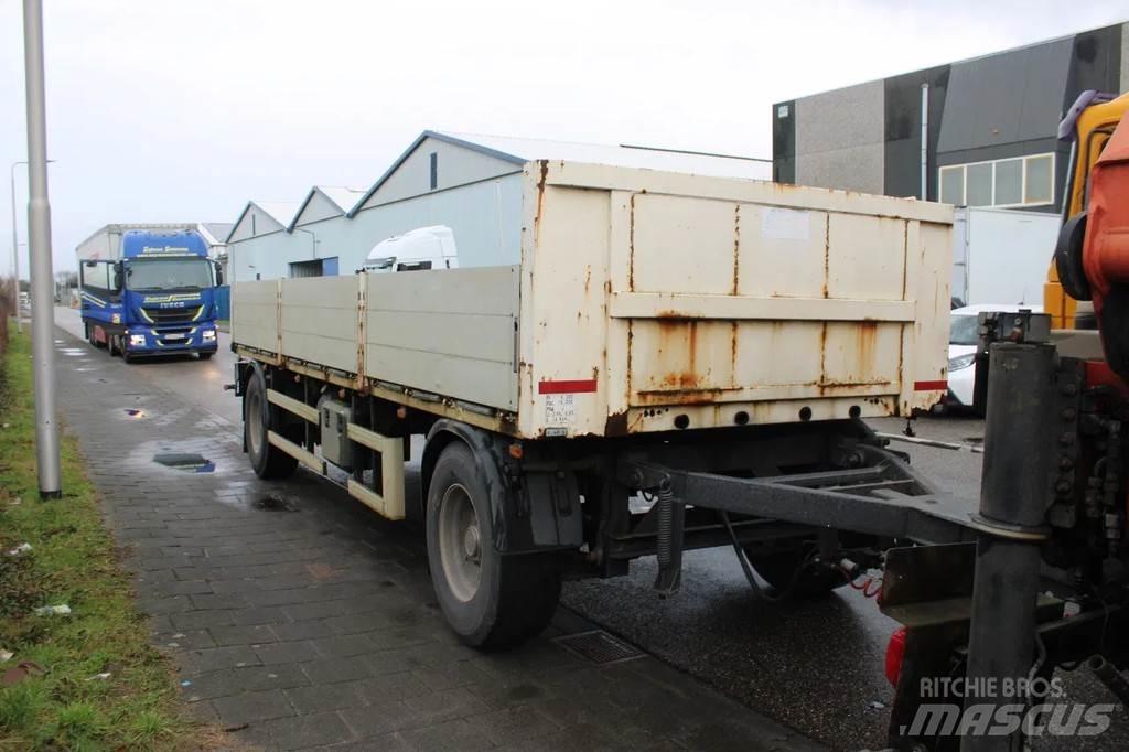 Lecitrailer + 2 AXEL Remorque ridelle