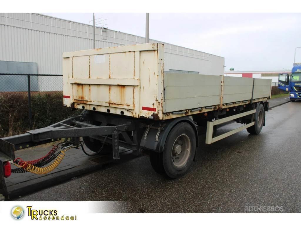 Lecitrailer + 2 AXEL Remorque ridelle