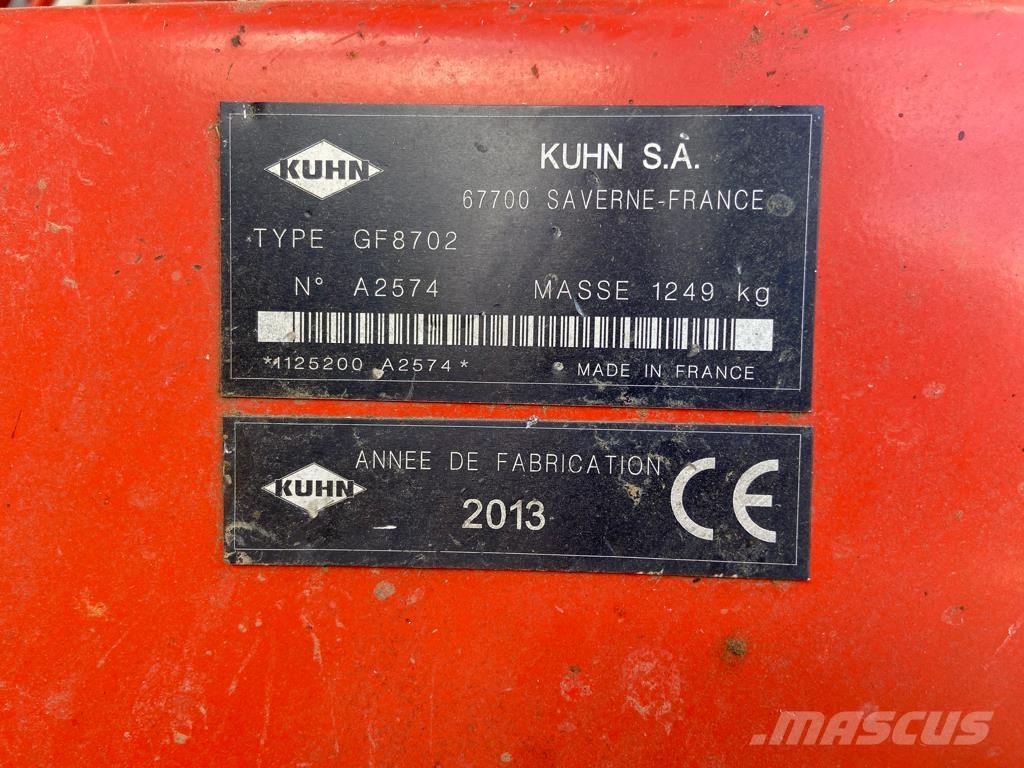 Kuhn GF8702 Rateau faneur
