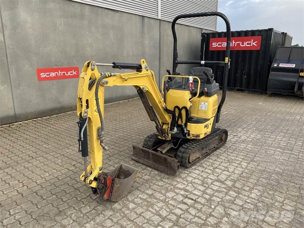 Yanmar VIO12 Pelle sur pneus