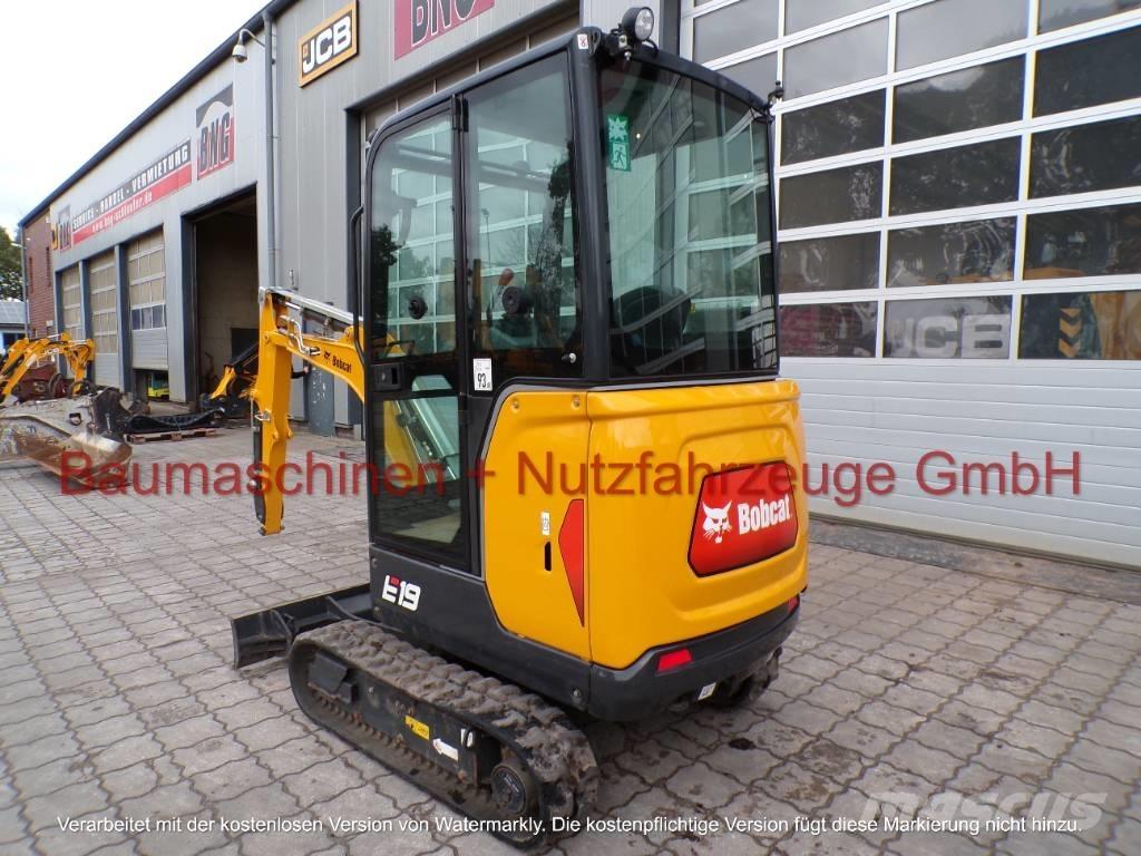 Bobcat E 19 Mini pelle < 7t