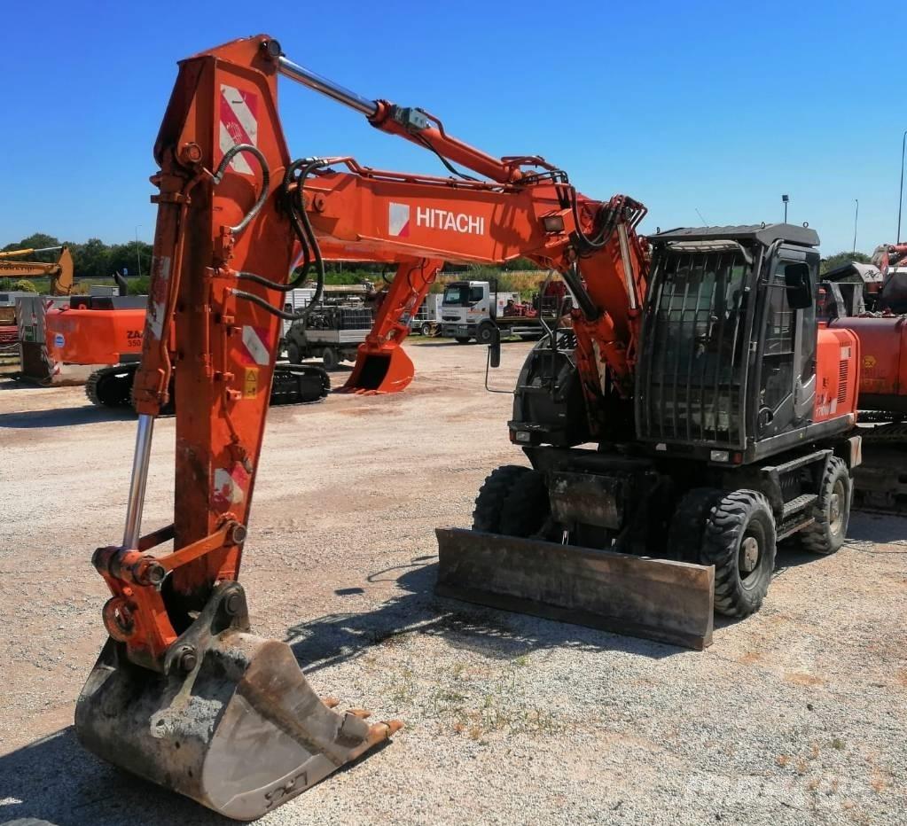 Hitachi ZX 170 W-3 Pelle sur pneus