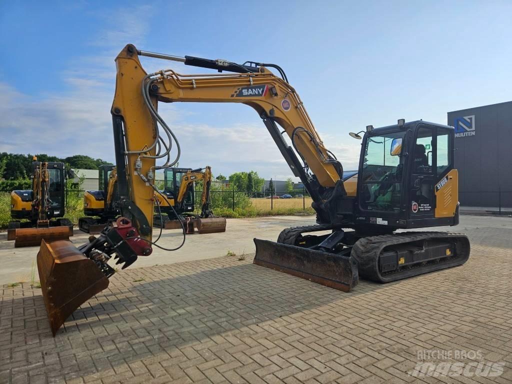 Sany SY 80 U Mini pelle 7t-12t