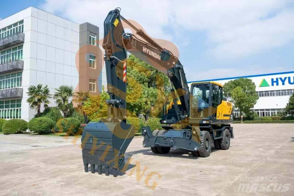 Hyundai HW210 Pelle sur pneus