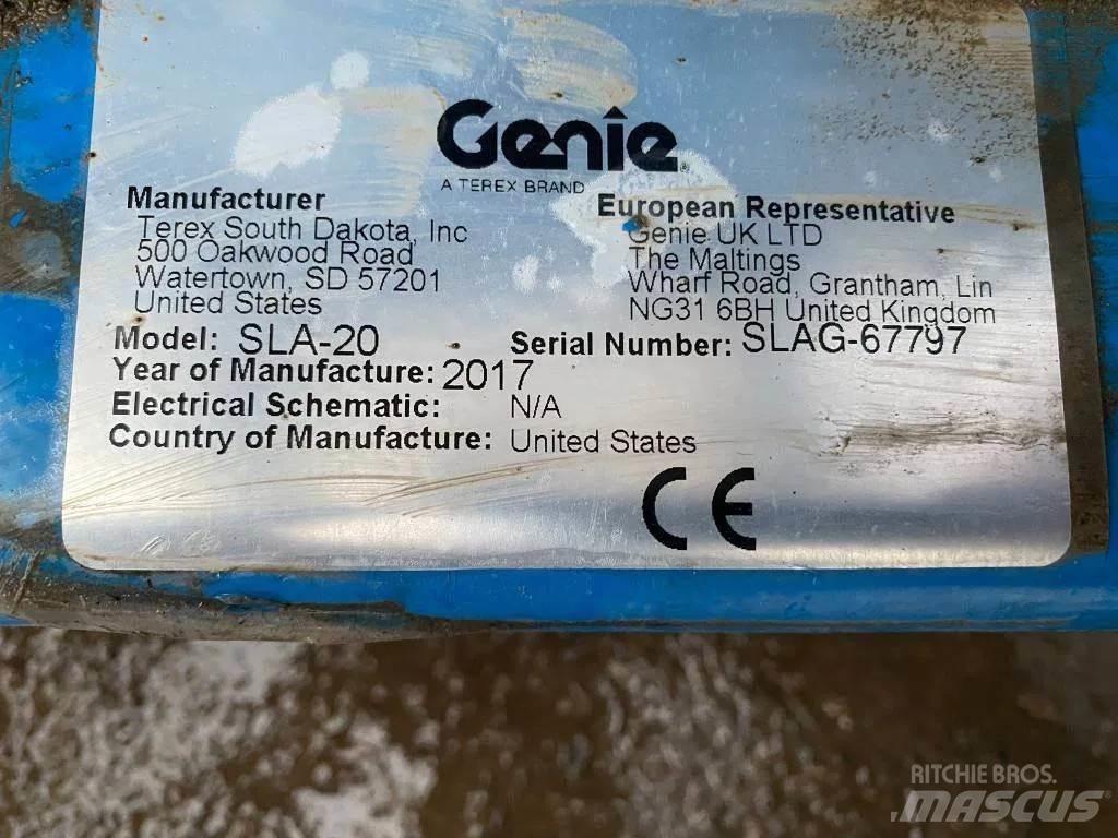 Genie SLA 20 Gerbeur accompagnant