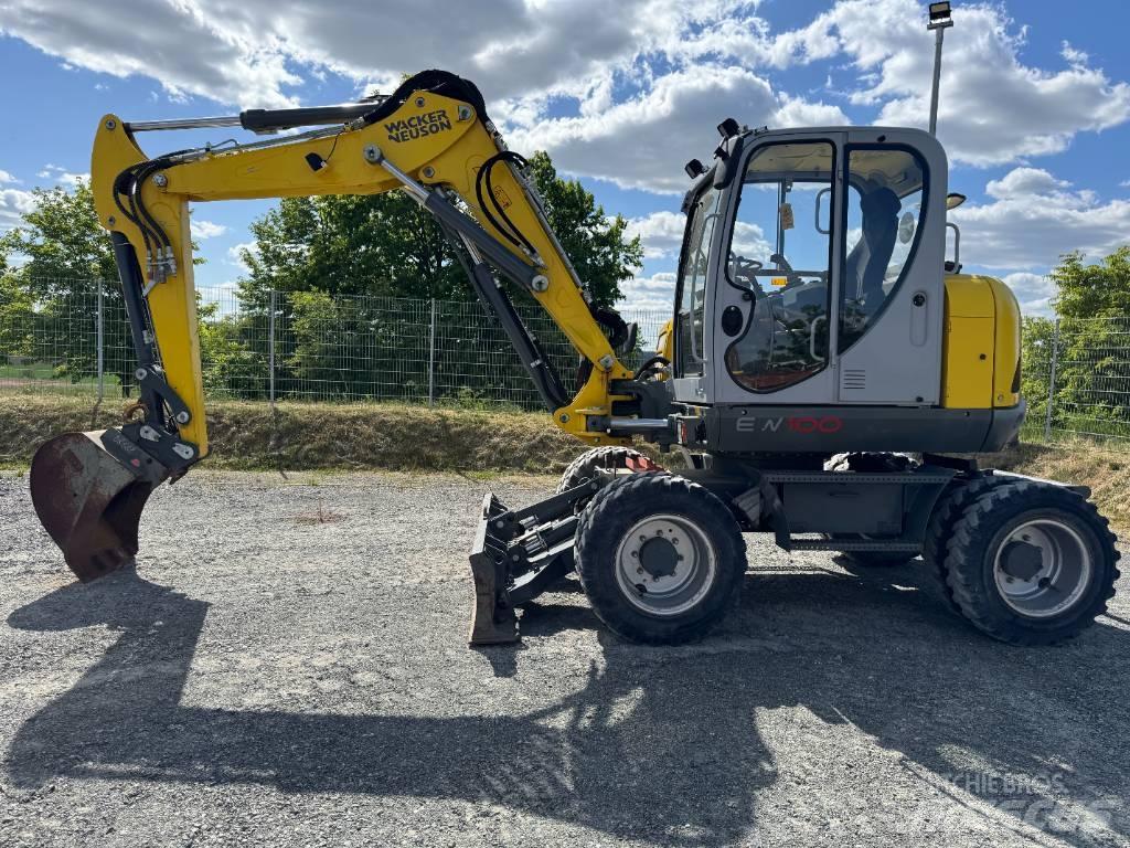 Wacker Neuson EW100 Pelle sur pneus