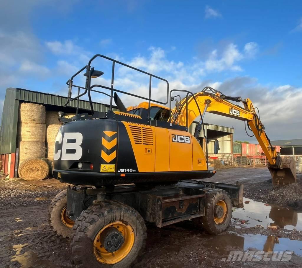 JCB JS 145 W Pelle sur pneus