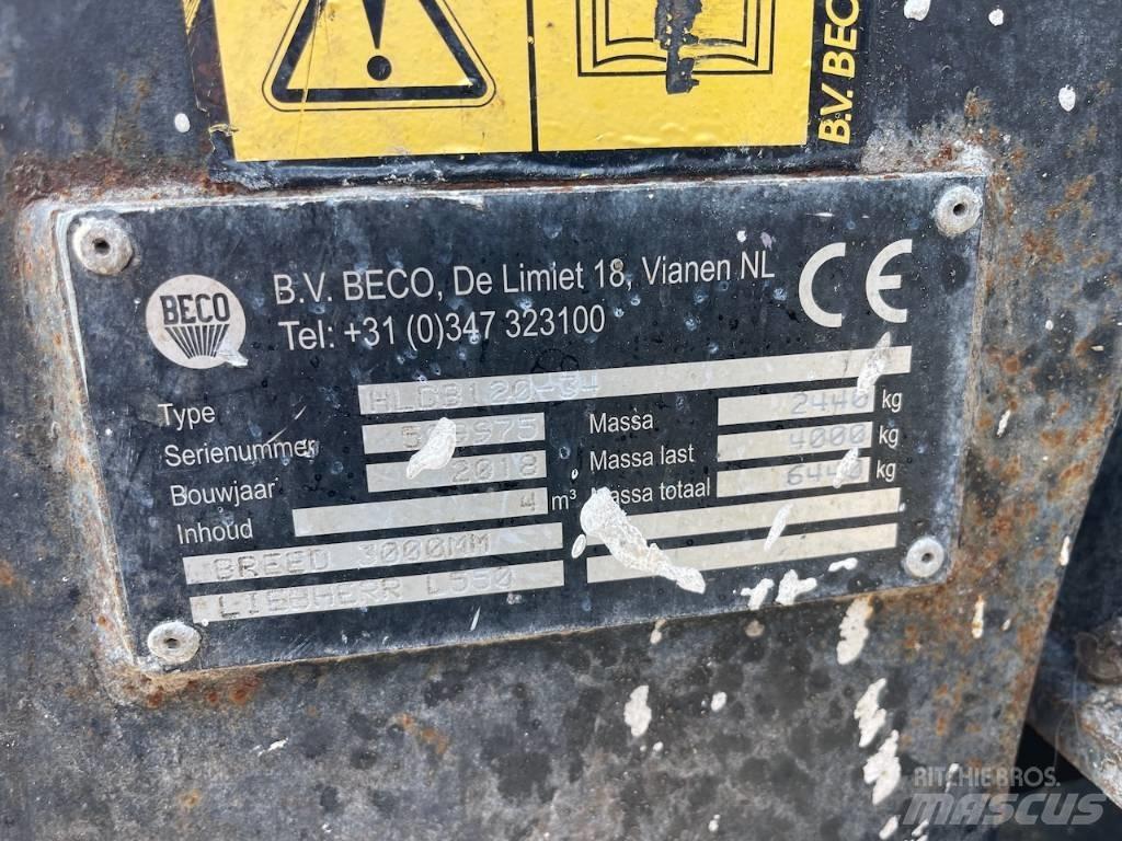 Liebherr 550 CDC + BSS Chargeuse sur pneus