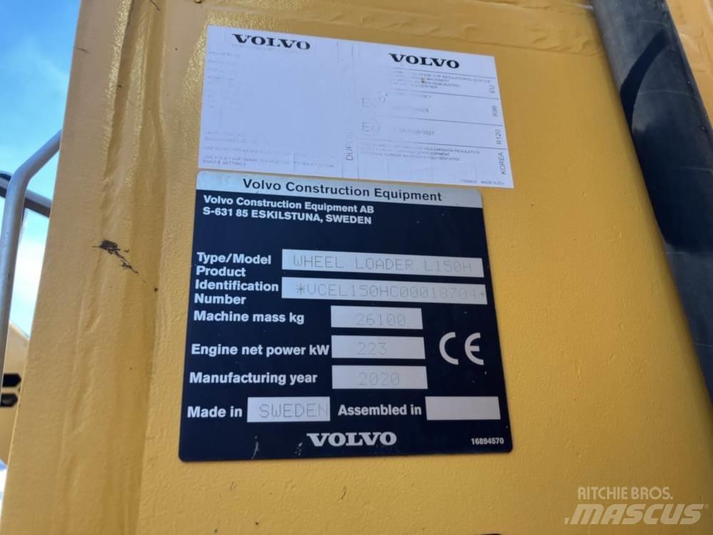 Volvo L150H Chargeuse sur pneus
