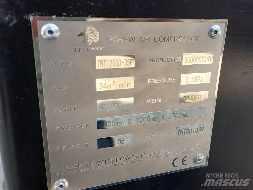  Tewatt TWT1200D-35F Compresseur