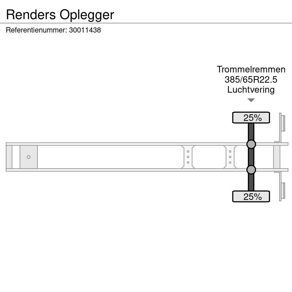 Renders Oplegger Semi remorque fourgon