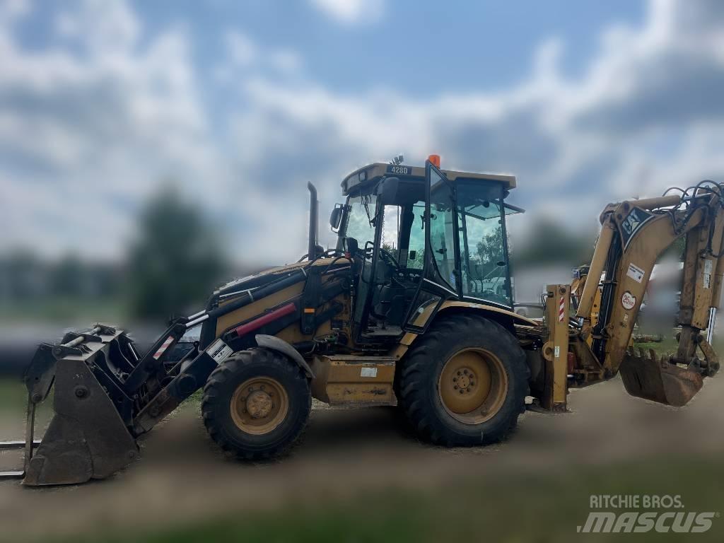 CAT 428 Tractopelle