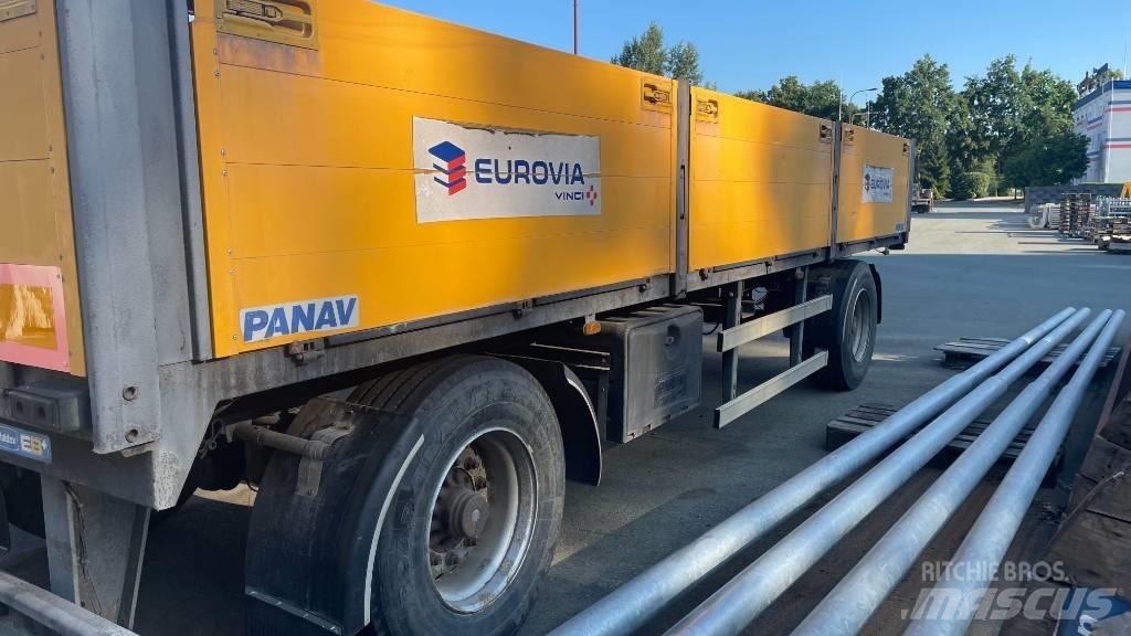 Panav PV 18 L Remorque ridelle