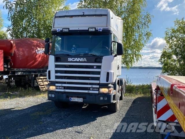 Scania R 164, 6x2 Tracteur routier