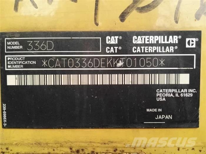 CAT 336 D Pelle sur chenilles