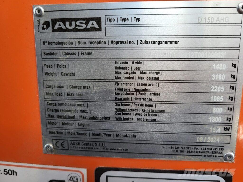 Ausa D150AHG Tombereau rigide