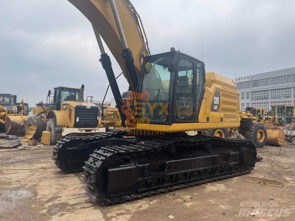 CAT 349 D Pelle sur chenilles