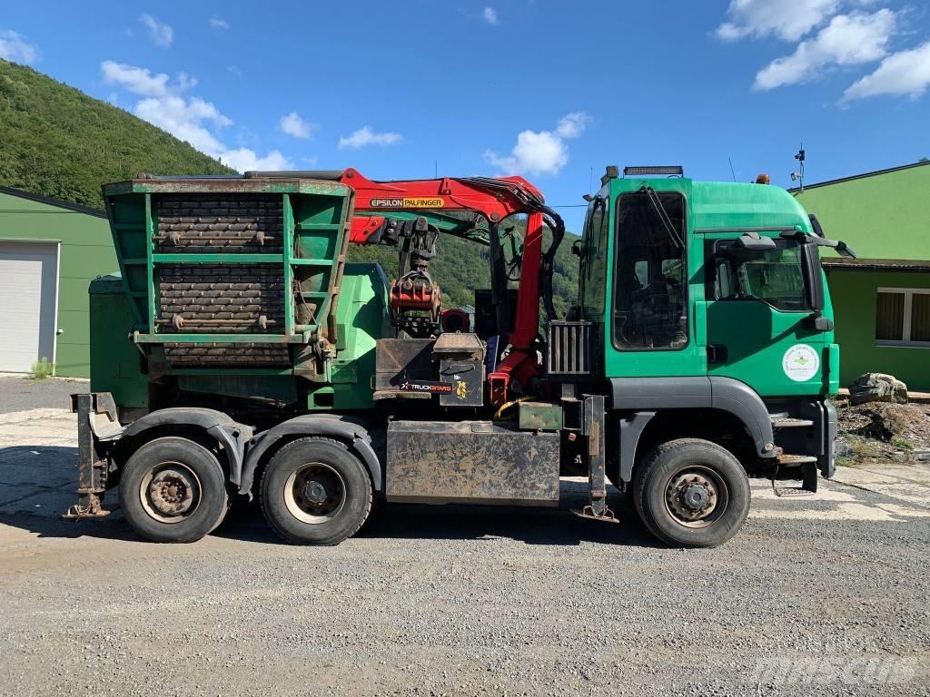 MAN - JENZ TGS 6x4 Broyeur de végétaux