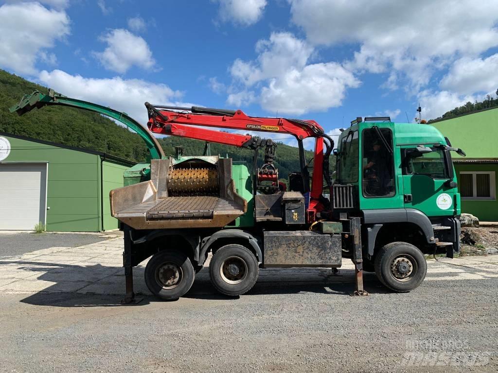 MAN - JENZ TGS 6x4 Broyeur de végétaux