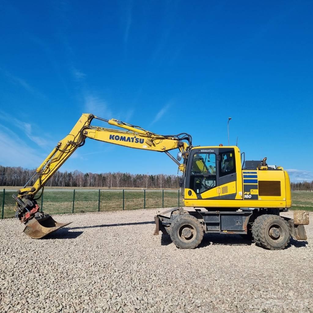 Komatsu PW160 - 11 Pelle sur pneus