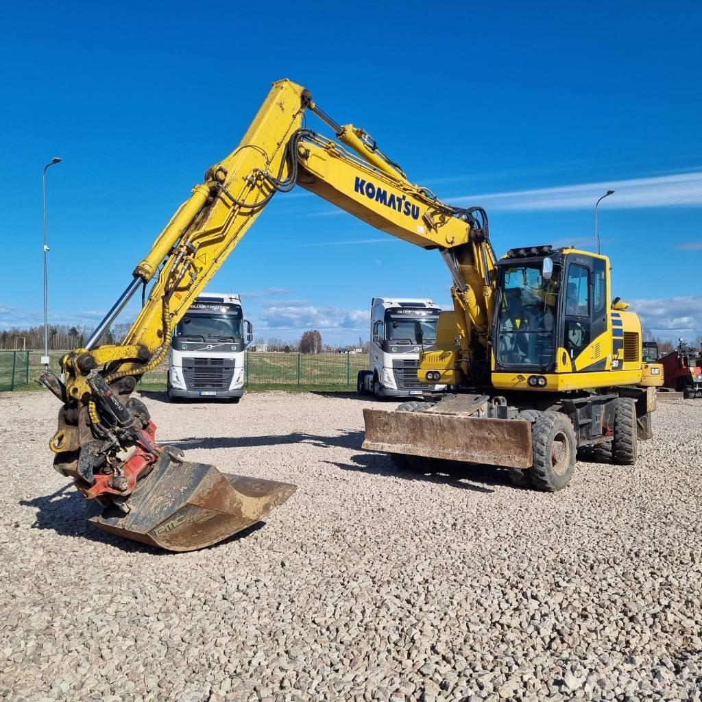Komatsu PW160 - 11 Pelle sur pneus