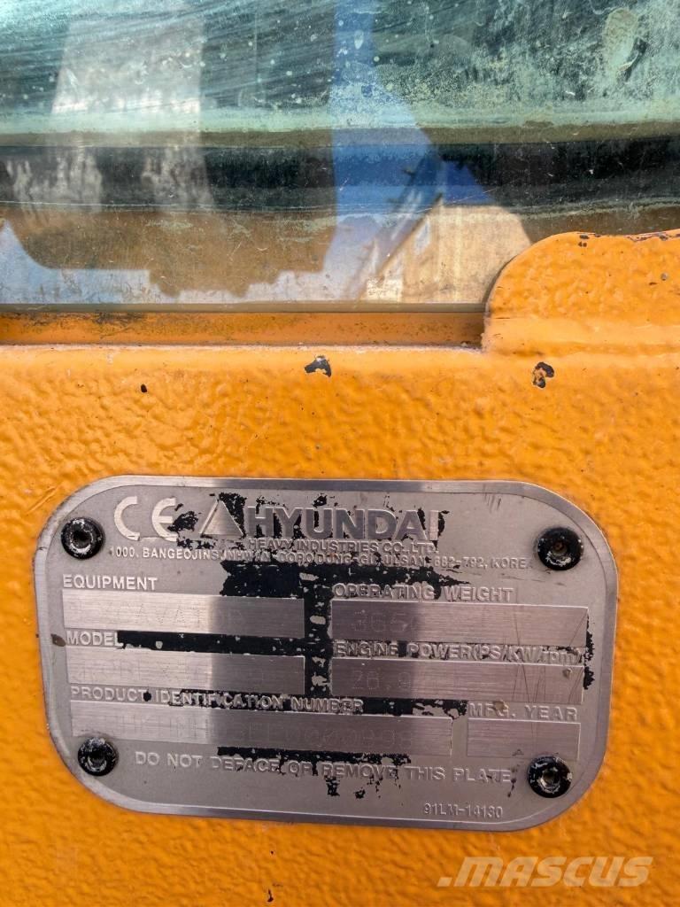 Hyundai Robex 35 Z-9 Mini pelle < 7t